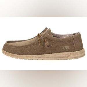NWT Hey Dude Wally Nut Beige 110Q61600